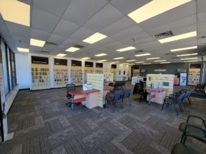 Interior of Victra Verizon Authorized Retail Store in Annapolis, MD.
