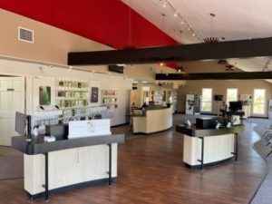 Interior of Victra Verizon Authorized Retail Store in Westborough, MA.