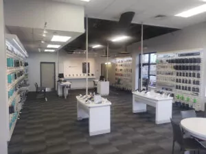 Anchorage, Alaska Verizon store showing interior of store