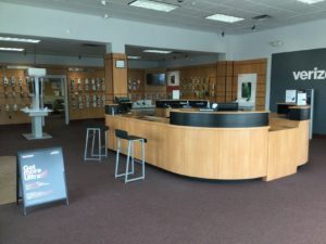 Interior of Victra Verizon Authorized Retail Store in Delta, CO.