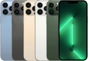 iPhone 13 Pro and Pro Max color Options. 